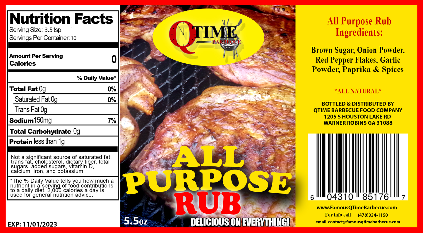 QTime All Purpose Seasoning