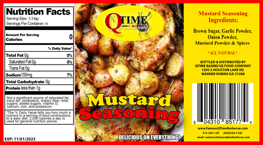 QTime Mustard Seasoning